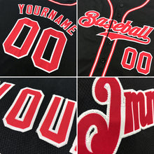 Laden Sie das Bild in den Galerie-Viewer, Uksn Individuelles Schwarz Grau-Lila Authentic Baseball Trikot
