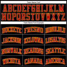 Laden Sie das Bild in den Galerie-Viewer, Uksn Individuelles Schwarz Rote Nadelstreifen Rot-Gold Authentic Basketball Trikot